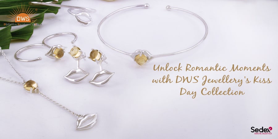 Unlock Romantic Moments with DWS Jewellery's Kiss Day Collection